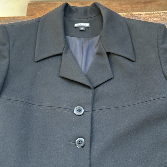 Epic New York black 3 button Long classic Blazer - Picture 6 of 12